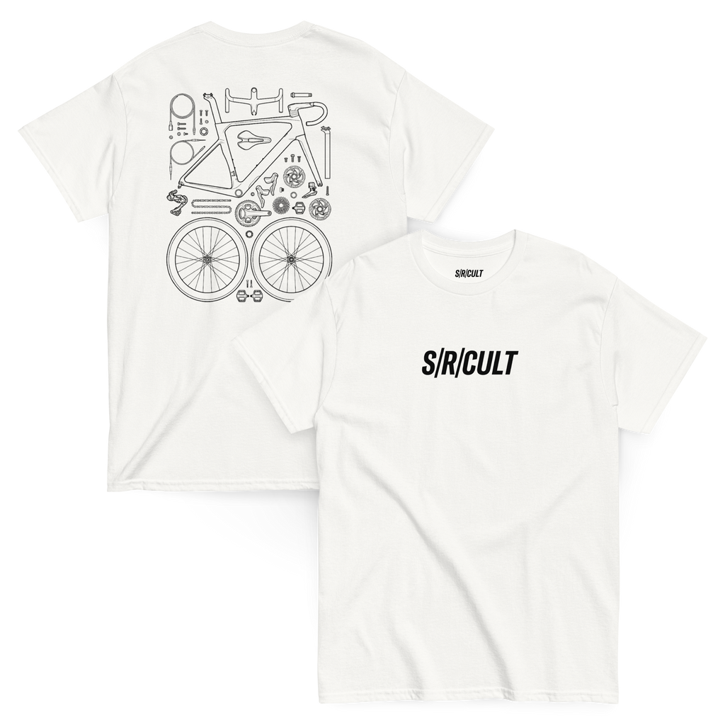 S/R/CULT Signature Logo T-Shirt – Streetwear Cycling Culture Tee